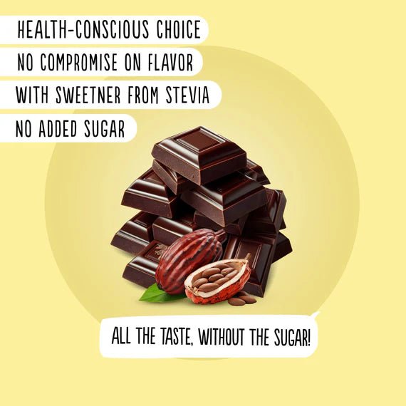 Dark Chocolate 80% with Stevia 75g