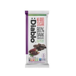 Dark Chocolate 80% with Stevia 75g