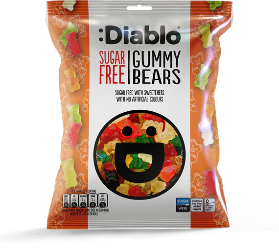 Sugar Free Gummy Bears 75g