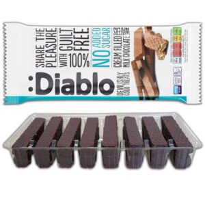 No Added Sugar Cream Filled Chocolate Coated Wafer 150g