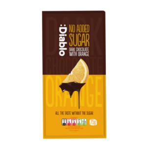 No Added Sugar Dark Chocolate Orange 75g