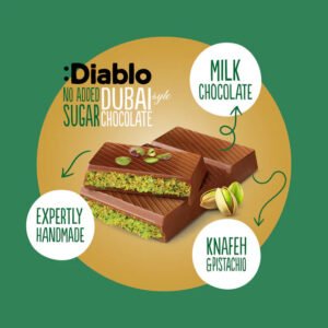 Dubai Chocolate 200g - No Added Sugar Limited Edition
