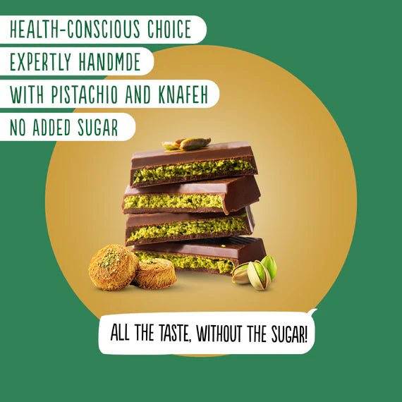 No Added Sugar Dubai Chocolate 200g