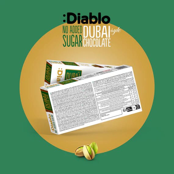 No Added Sugar Dubai Chocolate 200g