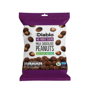 No Added Sugar Milk Chocolate Peanuts 40g