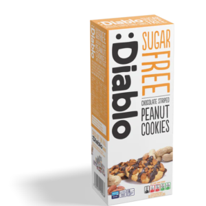 Chocolate Peanut Cookies 150g - Sugar Free