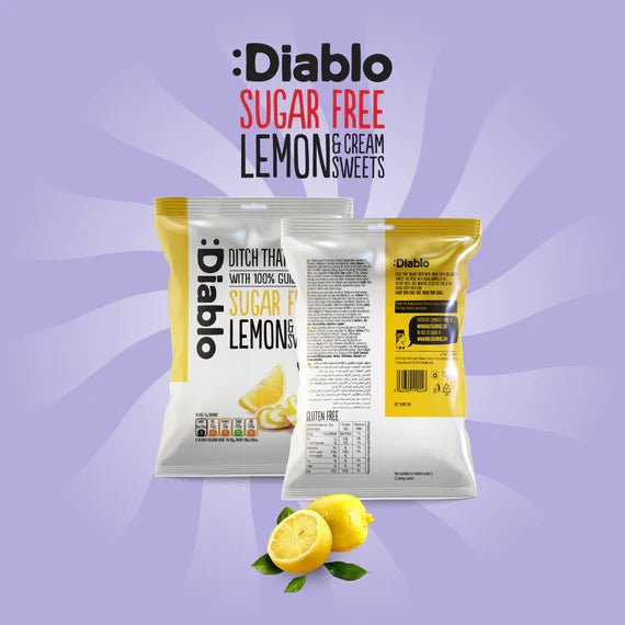 Sugar Free Lemon and Cream Sweets 75g