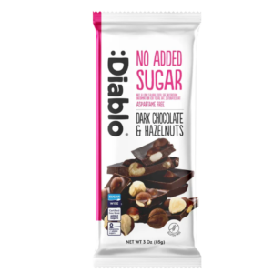 No Added Sugar Dark Chocolate Hazelnuts 85g