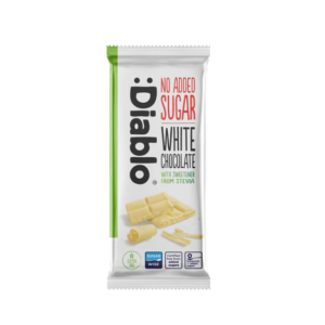 White Chocolate Stevia 75g - No Added Sugar